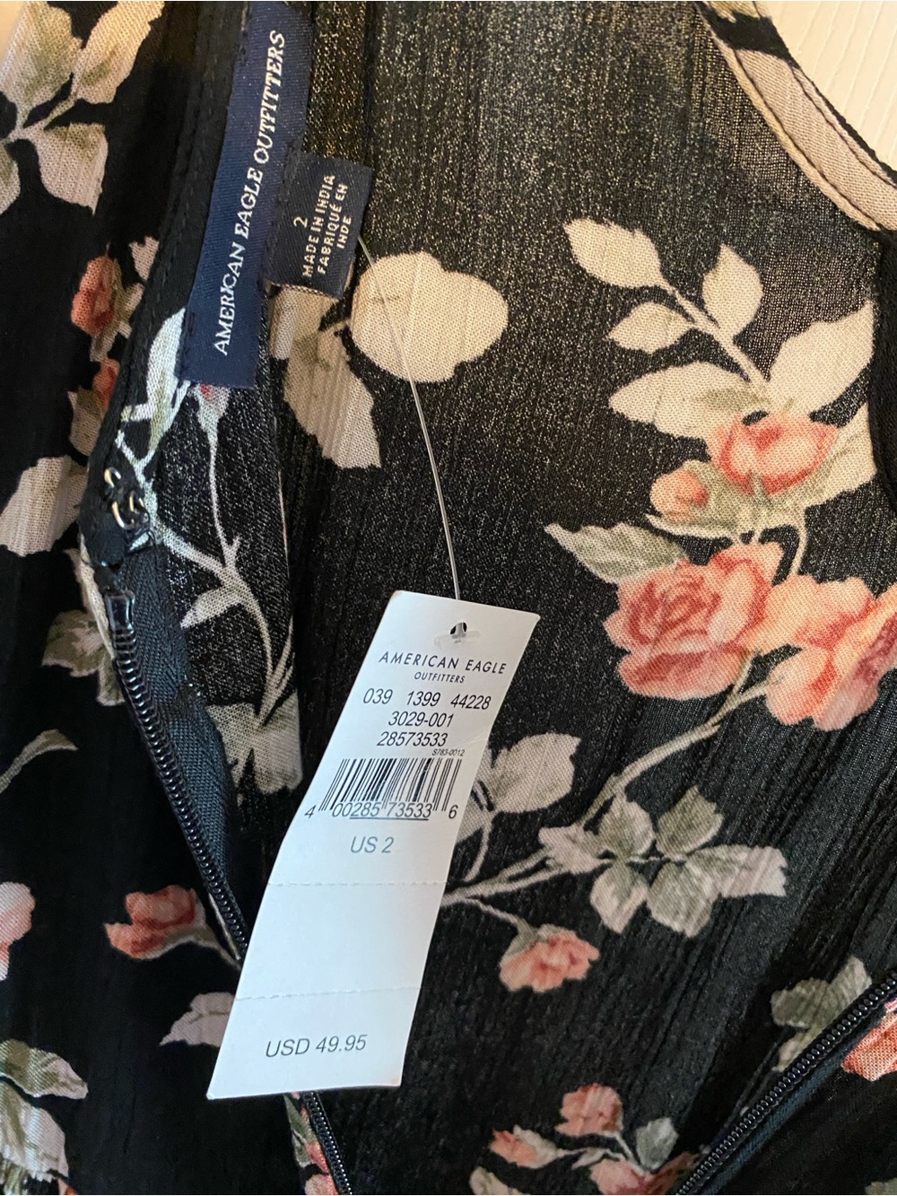 American Eagle Floral Long Dress NWT - Picture 5 of 8